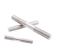 Double Terminal Goujon Vis Vis à double tête M12, 2 pièces, goujons isométriques de GB901 60mm-150mm(M12x150mm)