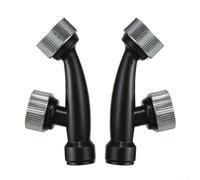 Double tête de pulvérisation en acier inoxydable pour lutter efficacement contre les parasites et la fertilisation