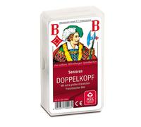 ASS Altenburger Cartes 70026 - Double tête Les Seniors, étui en Plastique, Extra Large Cartes