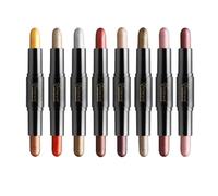 Double Tête Fard À Paupieres Crayon Perle Brillant Naturel Impermeable Longue Duree Ombre À Paupieres Baton Fard À Paupieres Maquillage Outils De Beaute