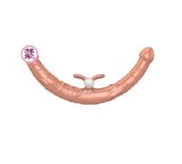 Double Tete Gode Vibrant réaliste 35cm Godeṣ Femme Point G Gode avec Ventouṣe Puiṣṣante Godeṣ Realiṣte ṣextoyṣe Plaiṣir Homme
