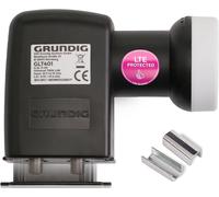 Double tête LNB pour parabole satellite numérique 2 récepteurs, TV et TV Avec filtre LTE Full HD, 4K, HDTV, 0,1 dB 2 voies Protection contre les intempéries Résistant au froid et à la