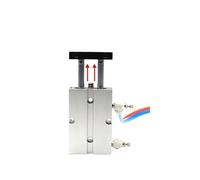 Double tige TN type double cylindre pneumatique alésage 10/16/20/25/32mm course en alliage d'aluminium 30 35 40 45 50 60 70 75mm cylindre pneumatique(Stroke 45mm,Bore 10)