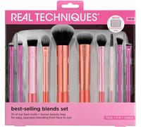 Double Time Brush + Lash 4 Piece Setdual-Ended Eye Makeup Brushes For Eyeshadow & Browstravel-Friendly Brush Caps For Storageeyelash Curler Includedcruelty-Free