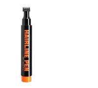 Double Tip Beard Pencil - Hairline Styling Pen, 4.45 Inch Edge Definition Natural Finish, Grooming Tool with Smudge Proof Formula, Beauty Pen with Precision Control, Beard Filler Pencil for Daily Use
