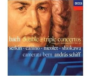 Double & Triples Conc. Bwv 1060-1064 Schiff, Serkin, Canino, Pianos