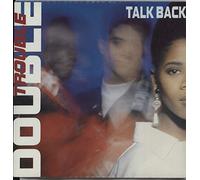 Double Trouble - Talk Back 7 Inch (7" Vinyl 45) UK Desire 1990