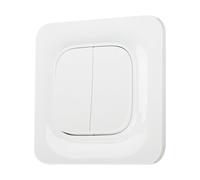 Double va-et-vient 1 poste LAP Complet Blanc