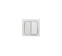 Legrand Interrupteur double va-et-vient ASL 086020 – 10 A 250 V – Appareillage saillie – Blanc