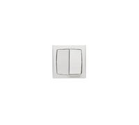 Double va-et-vient blanc 1 poste Legrand ASL
