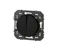 Double va et vient composable Dooxie Legrand - Noir