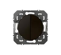 double va et vient - noir - legrand dooxie 600202