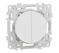 Double va-et-vient ou poussoir - 10 AX - Odace