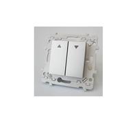 essensya Double Va-et-Vient volet roulant Titane (WE300T)