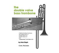 Double valve bass trombone method trombone