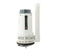 Double valve de chasse d'eau en ABS et acier inoxydable 304 pour un fonctionnement constant et une efficacité de l'eau (21 cm)