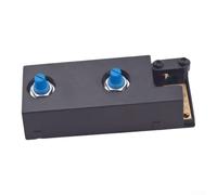 Double variateur rotatif 25-300 W pour ampoules à incandescence 220 V | Contrôle à double bouton, deux modes 25-60 W et 60-300 W, idéal pour l'éclairage de zone, système 220 V