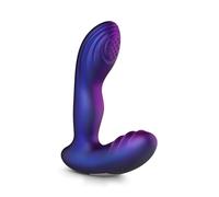 Double Vibromasseur Plug Anal Vaginal à tapotement Rechargeable Galaxy - HUEMAN