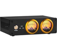 Double Vu-mètre Analogique, Boîtier De Commutation Audio avec Affichage du Panneau DB, Indicateur De Niveau Sonore Rvb, Réglage des Couleurs Et De La Luminosité, pour Home Cinéma, A