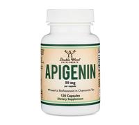 Double Wood Apigenin | 120 gélules végétaliennes | 50 mg par gélule | Supplément