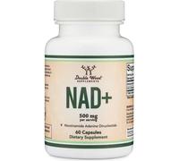 Double Wood NAD+ | 60 gélules végétaliennes | 250 mg par gélule | Complément alimentaire