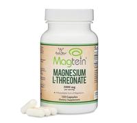 Double Wood Supplements Capsules de magnésium L Thréonate (Supplément à haute absorption avec la forme la plus biodisponible) 100 Capsules (2000 mg)