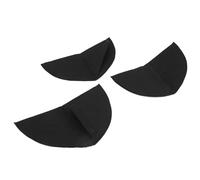 Doublées de Panier à Fleurs Murales, Doublure de Jardinière à moitié Ronde Bonne respirabilité 3 Pcs de Remplacement Noir pour Jardin de Salon (16 Pouces)