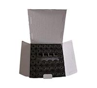 Doublelin Bobine Pré-enroulée, Taille A, Style A, Classe 15, 15J, SA156, Taille 11,5, Plastique Côté (75D/2 Noir)