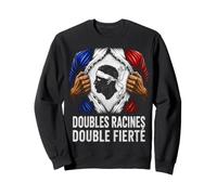 Doubles Racines Double Fierté France Corse Cadeau Sweatshirt