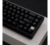 Doubleshot 114pcs 60% 65% 75% Glitter Black Translucent Keys for Cherry MX Mechanical Keyboards