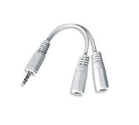 Doubleur adaptateur jack 3.5 mm