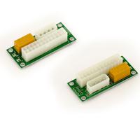 Doubleur de signal ATX par Plaque Molex Pour utiliser deux alimentations ATX Pour utiliser deux alimentations ATX