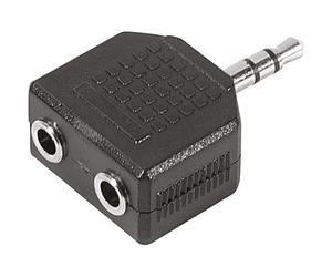 Doubleur monobloc stéréo Jack 3.5 mm