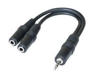 Doubleur stéréo Jack 3.5 mm - 0,15 m