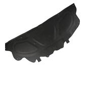 Doublure Capot Accessoires Tapis Couverture Pare-feu Insonorisant Coton Pour Isolation Phonique Thermique Du Moteur Compatible Avec Peugeot 307 2007 2008 2009(Black)