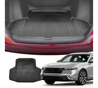 Doublure Cargo de qualité supérieure pour Honda Accord EX EX-L Touring Sedan 4 Portes 2023 - Tapis de Coffre de Voiture sur Mesure - Toutes Saisons - Doublure de Coffre de Forme 3D mesurée au Laser