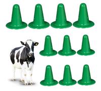 Doublure de Bouchons de gonflage traite 10 pièces, Fournitures traite Vache en Plastique 2.3x2.4 adaptées au trayeur chèvre Vache, approvisionnement en Lait