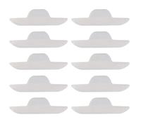 Doublure de chapeau | 10 pcs Chapeau Sweat Liner Rayures pour Casquette | Fournitures absorbant la transpiration pour le baseball, le basket-ball, l'été, les jeux en plein air, le sport.