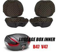 Doublure de coffre arrière de moto pour GIVI B47 V47, boîte à bagages, siège arrière intérieur, sac de doublure, accessoires, coque supérieure de moto B47