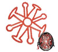 Doublure de couvre-tête en silicone, couvre-tête de vélo en silicone | Coussinets de doublure de cyclisme en silicone souple insère des tapis - Rembourrage de remplacement de couvre-chef confortable p