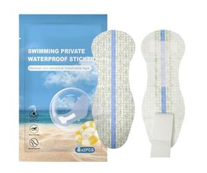 Doublure de culotte de bain imperméable - Pu Clear Ultra Thin Hygiénique Pad autocollant, barrière de protection pour maillots de bain privés | Sans danger pour le corps féminin pour femmes filles