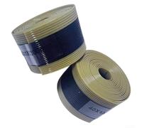 Doublure de pneu de vélo en matériau de protection plat, convient pour les vélos de 16, 20, 24, 26, 27, 5, 29, aide à prévenir les crevaisons causées par les dangers de la route (38 mm x 1 mm x 2300