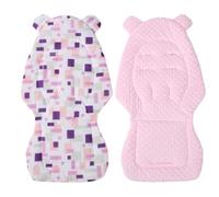 Doublure de Poussette - Coussin Épais et Réversible, Tapis d'Insertion