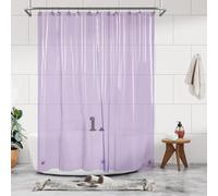 Doublure de Rideau de Douche - Doublure de Douche en PEVA Transparent de qualité supérieure avec 3 aimants et œillets métalliques, Rideau de Douche imperméable et léger de Taille Standard pour Salle