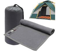 Doublure De Sac De Couchage Chauffante USB Portable - Coussin Chauffant 6 Zones | Couverture De Camping Chauffante Électrique, Légère Et Pliable, Pour La Randonnée, Les Voyages, La Tente Extérieure, P