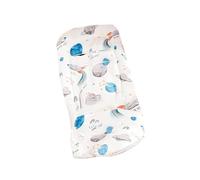Doublure de siège respirante pour poussette avec motif imprimé, coussin double face pour landau et coussin pour accessoires, coussin de siège respirant pour poussettes