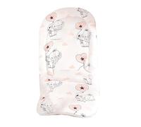 Doublure de siège respirante pour poussette avec motif imprimé, coussin double face pour landau et coussin pour accessoires, coussin de siège respirant pour poussettes