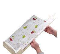 Doublure de tiroir de cuisine, étagère adhésive et doublure de tiroir for armoires de cuisine et réfrigérateur 1 rouleau
