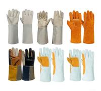 Doublure en coton absorbant la transpiration sur les gants ignifuges confortables lors d'un port prolongé dans des conditions chaudes (C)