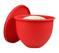 Doublure en silicone, 5 Qt Revêtement de bol en silicone, Inserts de bol de rechange en silicone, Revêtement de bol mélangeur sur socle en silicon, pour la cuisson, fouetter la pâte(Red)